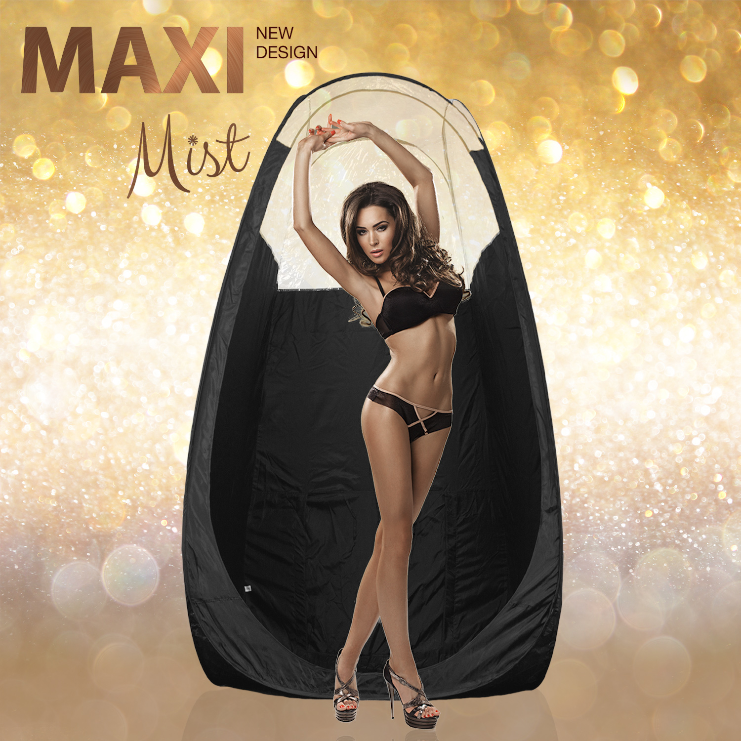 Pop Up TanTent™ Black